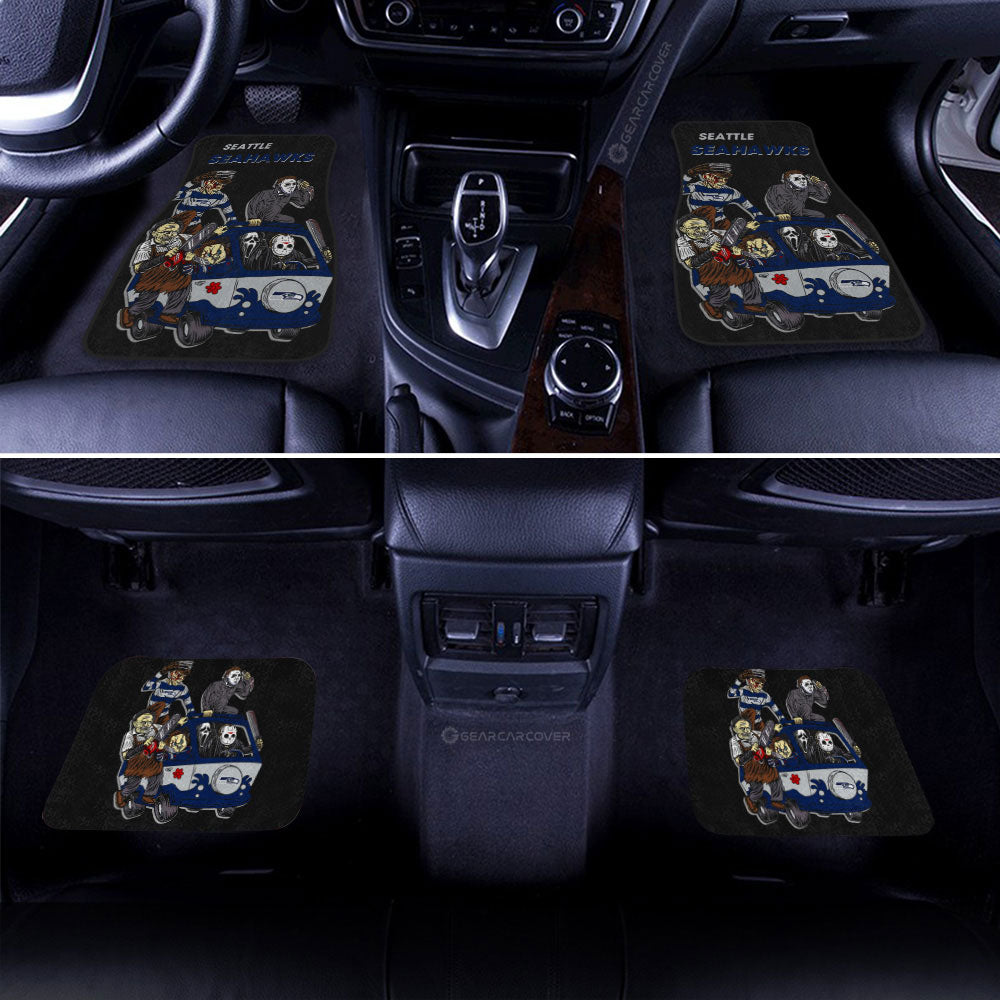 Seattle Seahawks Car Floor Mats Custom Car Accessories - Gearcarcover - 2