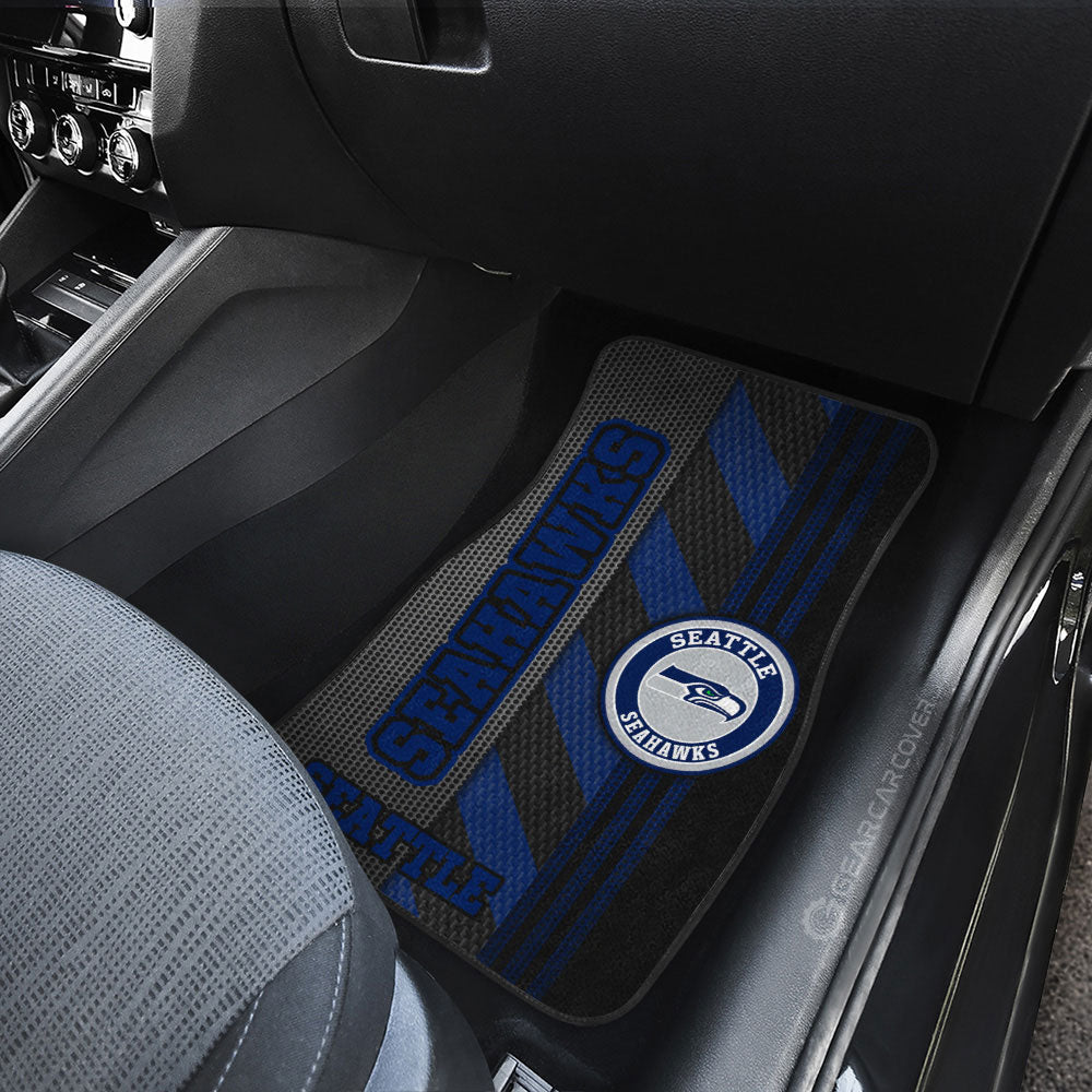 Seattle Seahawks Car Floor Mats Custom Car Accessories - Gearcarcover - 3