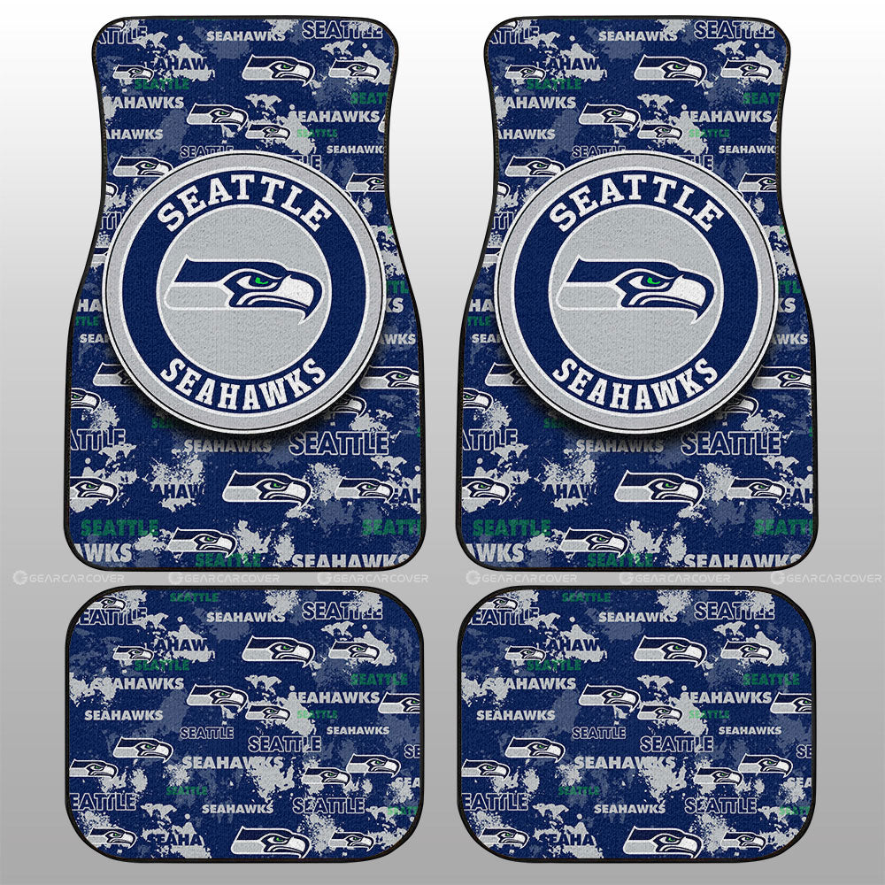 Seattle Seahawks Car Floor Mats Custom Car Accessories - Gearcarcover - 1