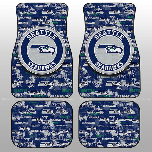 Seattle Seahawks Car Floor Mats Custom Car Accessories - Gearcarcover - 1