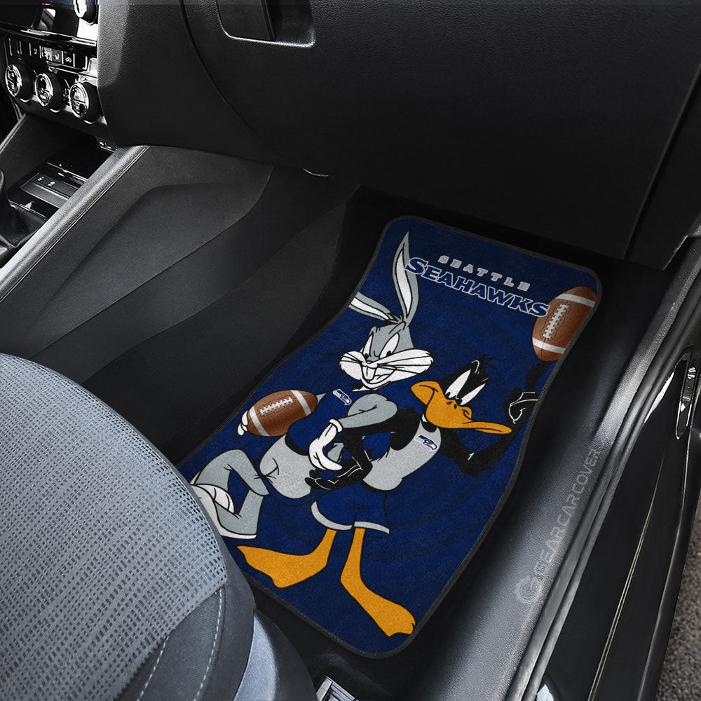 Seattle Seahawks Car Floor Mats Custom Car Accessories - Gearcarcover - 3
