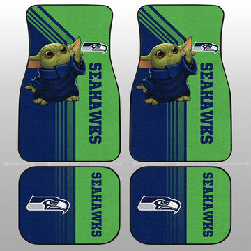 Seattle Seahawks Car Floor Mats Custom Car Accessories - Gearcarcover - 1