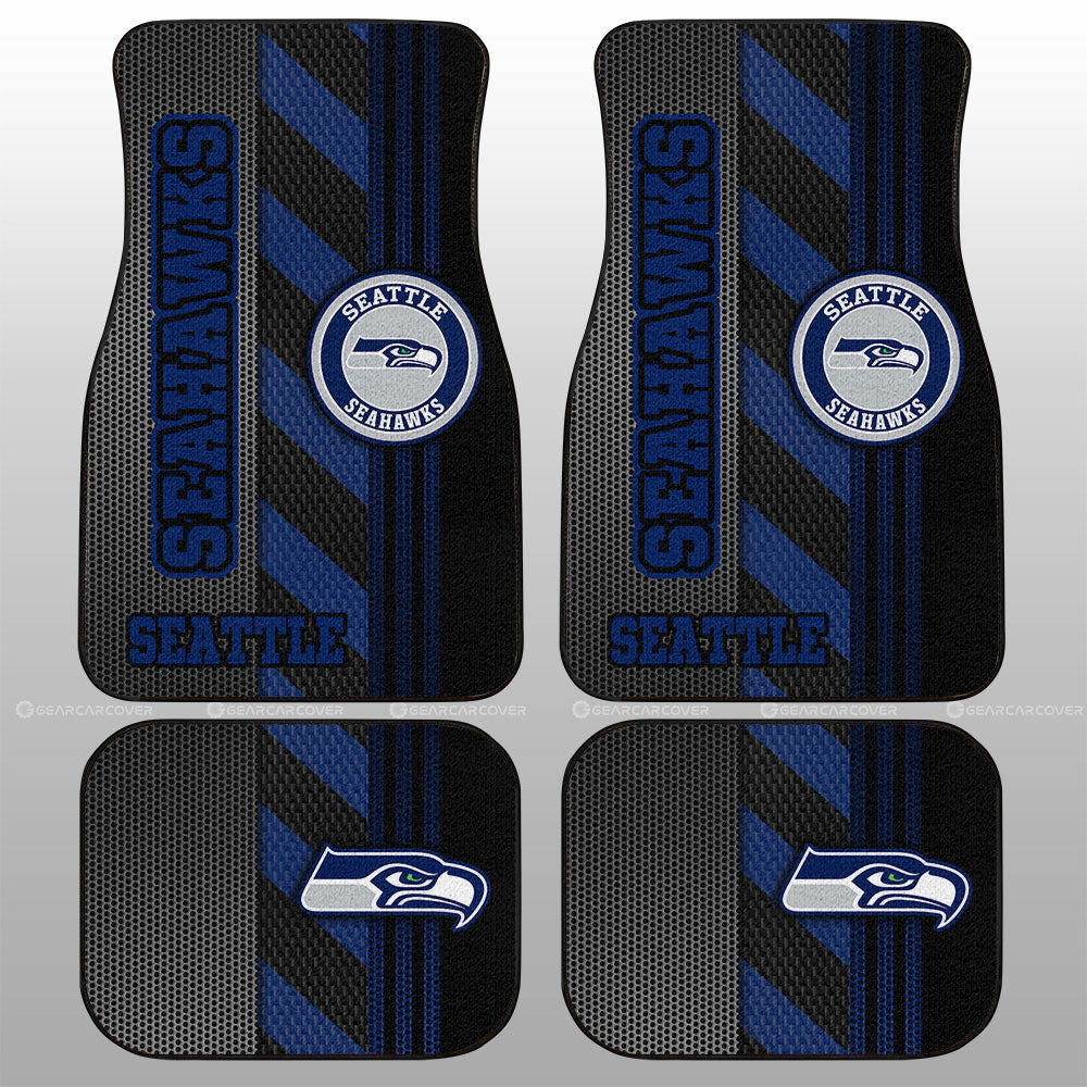 Seattle Seahawks Car Floor Mats Custom Car Accessories - Gearcarcover - 1