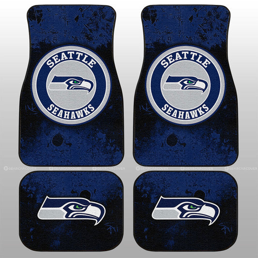 Seattle Seahawks Car Floor Mats Custom Car Accessories - Gearcarcover - 1