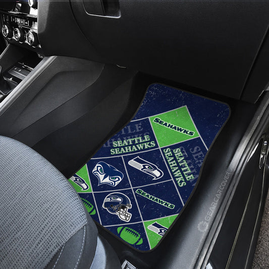 Seattle Seahawks Car Floor Mats Sporty Team Collection - Gearcarcover - 2