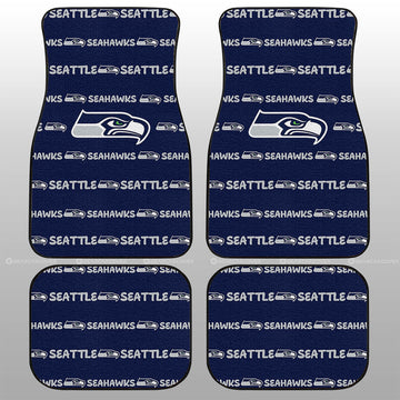 Seattle Seahawks Car Floor Mats Sporty Team Collection - Gearcarcover - 1