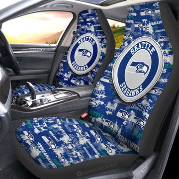 Seattle Seahawks Car Seat Covers Custom Car Accessories - Gearcarcover - 1