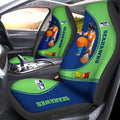 Seattle Seahawks Car Seat Covers Goku Car Accessories For Fans - Gearcarcover - 1