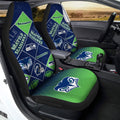 Seattle Seahawks Car Seat Covers Sporty Team Collection - Gearcarcover - 2