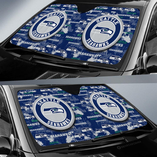 Seattle Seahawks Car Sunshade Custom Car Accessories - Gearcarcover - 2