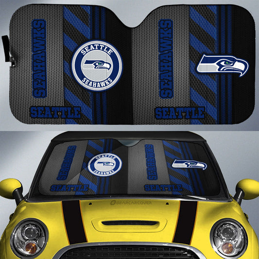 Seattle Seahawks Car Sunshade Custom Car Accessories - Gearcarcover - 1