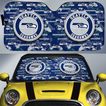 Seattle Seahawks Car Sunshade Custom Car Accessories - Gearcarcover - 1