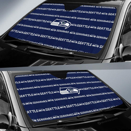 Seattle Seahawks Car Sunshade Sporty Team Collection - Gearcarcover - 2