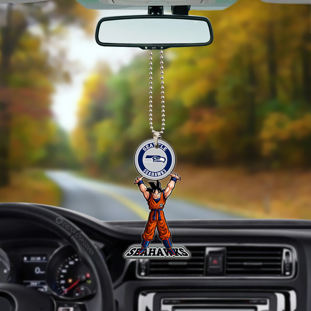 Seattle Seahawks Ornament Goku Car Accessories - Gearcarcover - 3