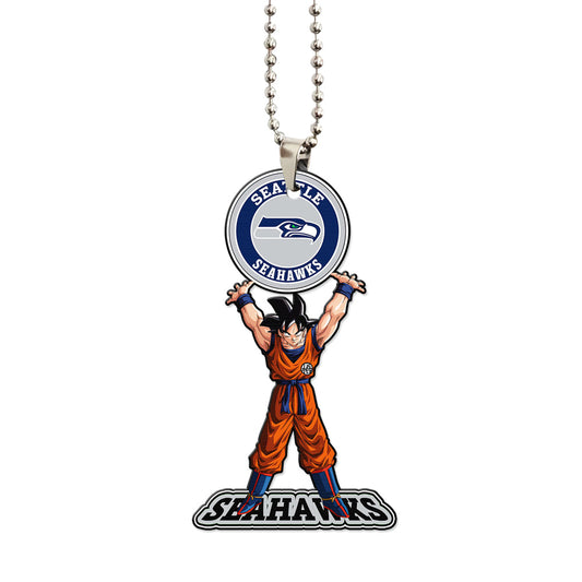 Seattle Seahawks Ornament Goku Car Accessories - Gearcarcover - 1