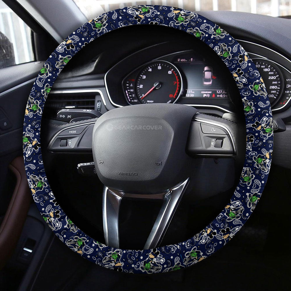 Seattle Seahawks Steering Wheel Cover Cartoon Theme Collection - Gearcarcover - 4