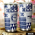 Seattle Seahawks Tumbler Cup Custom Ugly Style Car Accessories - Gearcarcover - 2