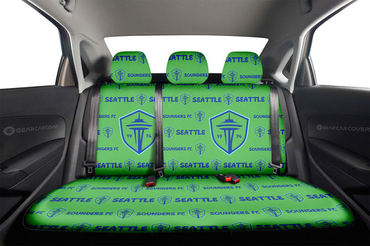 Seattle Sounders FC Car Back Seat Covers Sporty Team Collection - Gearcarcover - 2