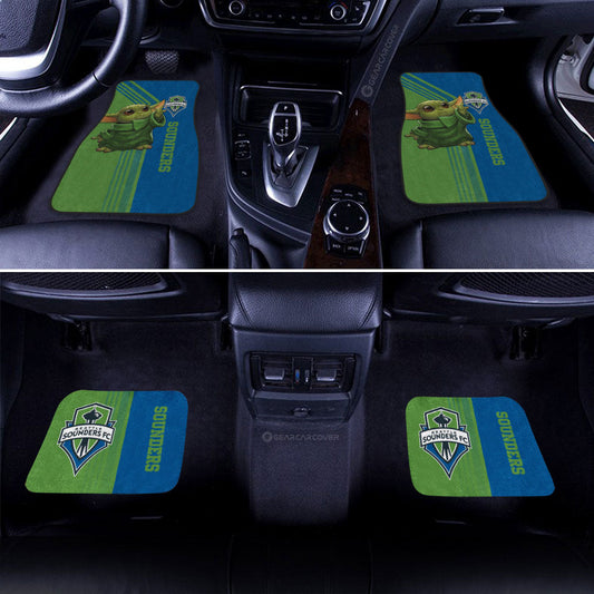 Seattle Sounders FC Car Floor Mats Custom Car Accessories - Gearcarcover - 2