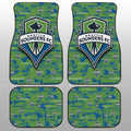 Seattle Sounders FC Car Floor Mats Custom Car Accessories - Gearcarcover - 1