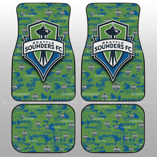 Seattle Sounders FC Car Floor Mats Custom Car Accessories - Gearcarcover - 1