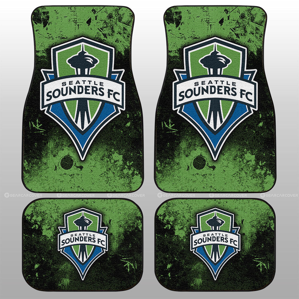 Seattle Sounders FC Car Floor Mats Custom Car Accessories - Gearcarcover - 1