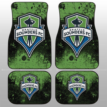 Seattle Sounders FC Car Floor Mats Custom Car Accessories - Gearcarcover - 1