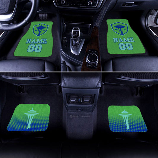 Seattle Sounders FC Car Floor Mats Sporty Team Collection - Gearcarcover - 2