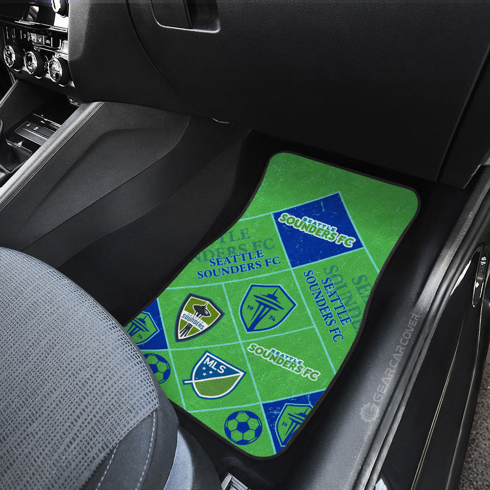 Seattle Sounders FC Car Floor Mats Sporty Team Collection - Gearcarcover - 2