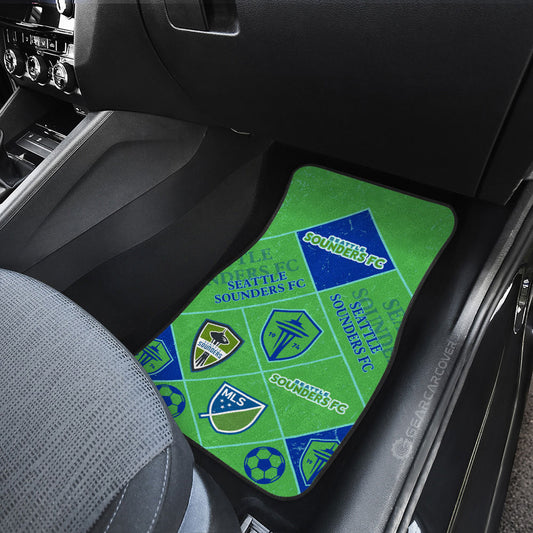 Seattle Sounders FC Car Floor Mats Sporty Team Collection - Gearcarcover - 2