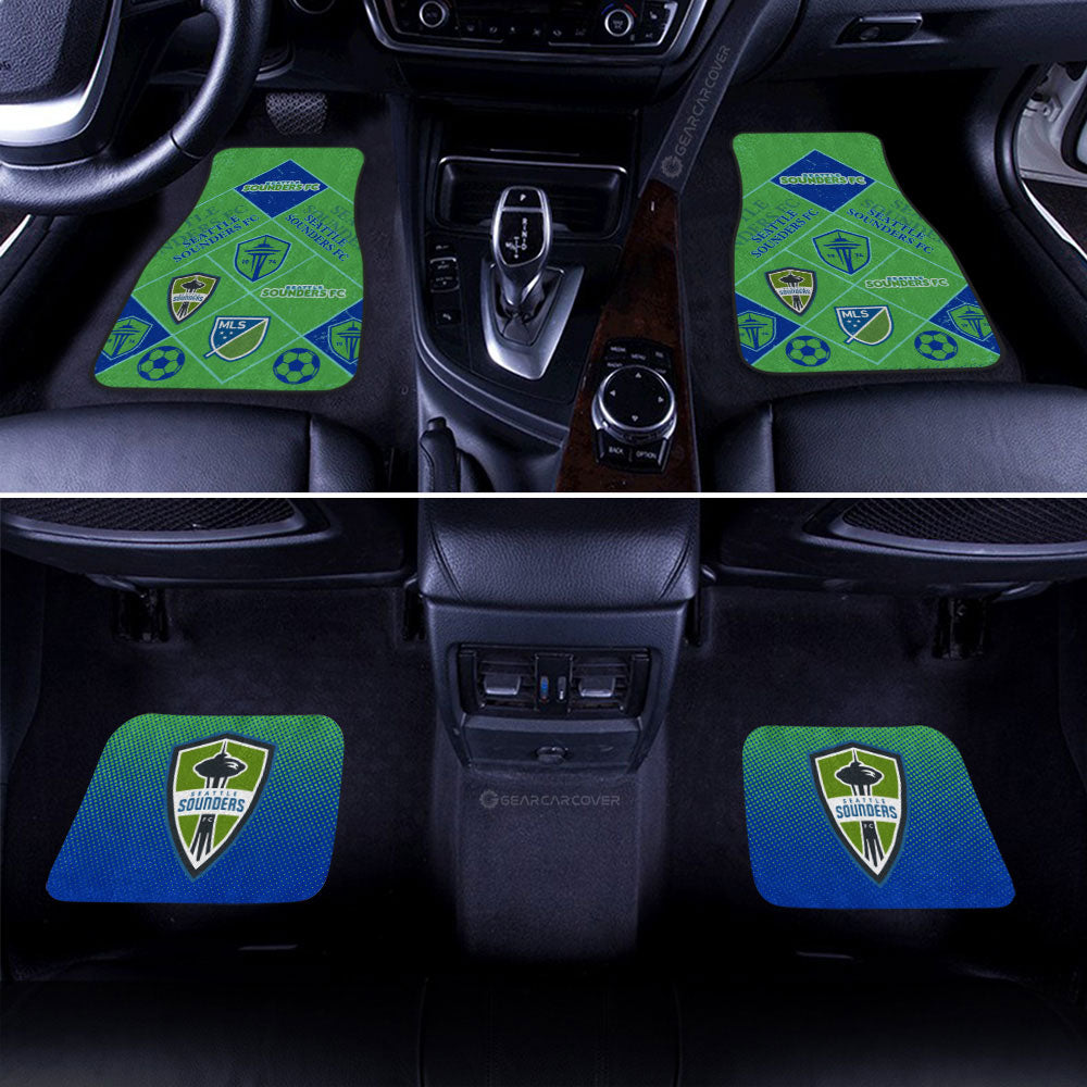 Seattle Sounders FC Car Floor Mats Sporty Team Collection - Gearcarcover - 3
