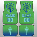 Seattle Sounders FC Car Floor Mats Sporty Team Collection - Gearcarcover - 1