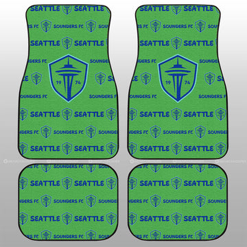 Seattle Sounders FC Car Floor Mats Sporty Team Collection - Gearcarcover - 1