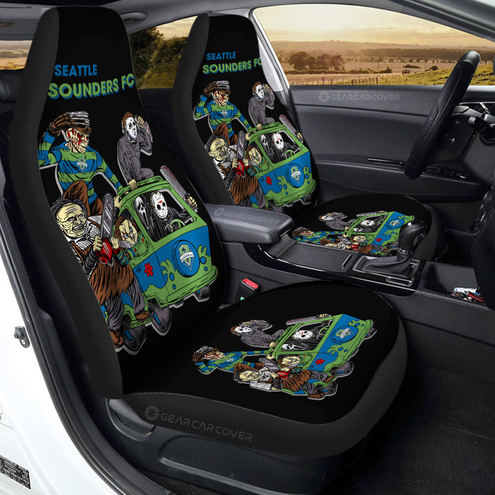 Seattle Sounders FC Car Seat Covers Custom Car Accessories - Gearcarcover - 2