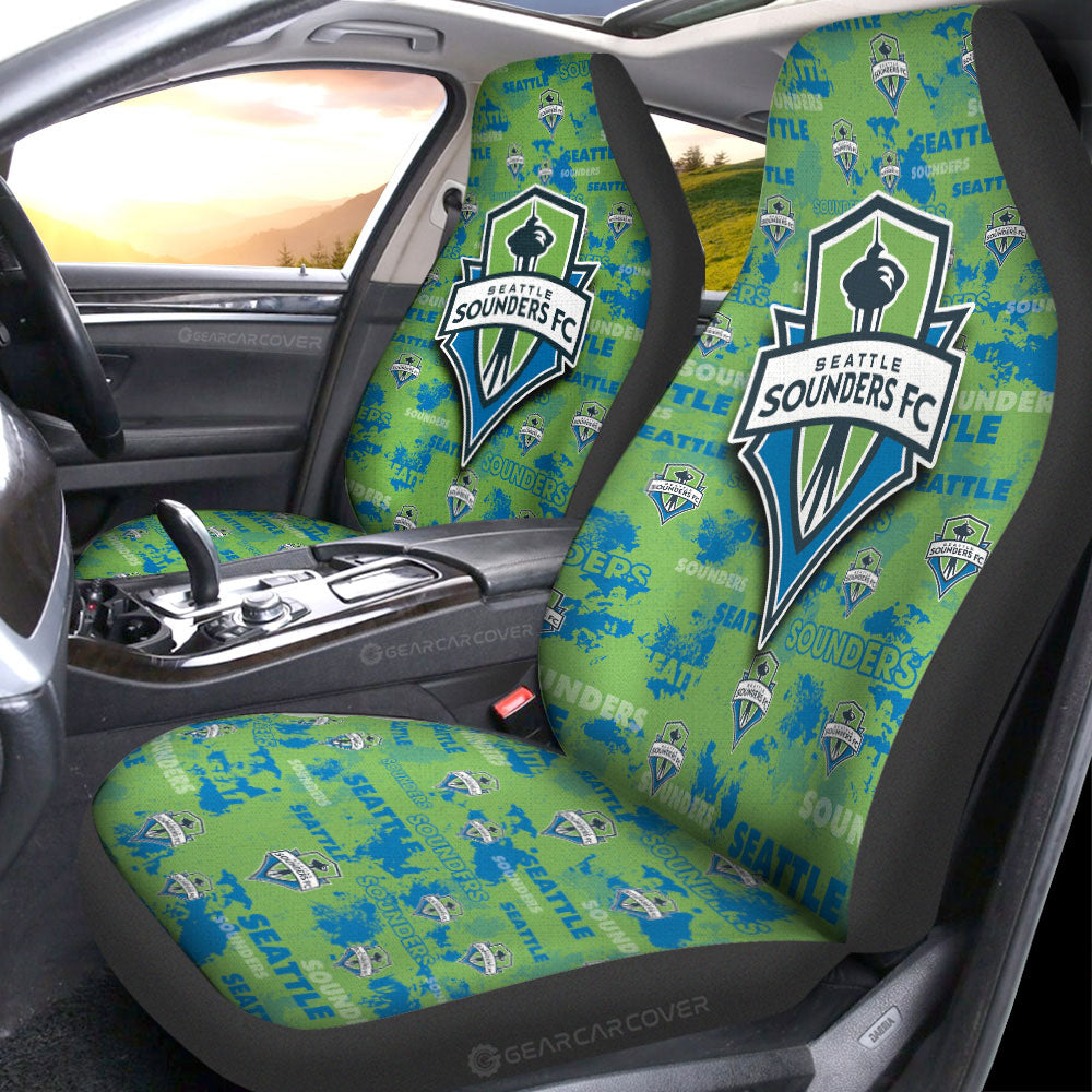 Seattle Sounders FC Car Seat Covers Custom Car Accessories - Gearcarcover - 1
