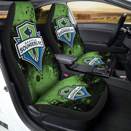 Seattle Sounders FC Car Seat Covers Custom Car Accessories - Gearcarcover - 2