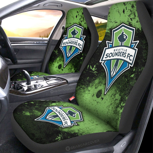 Seattle Sounders FC Car Seat Covers Custom Car Accessories - Gearcarcover - 1