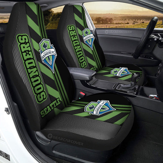 Seattle Sounders FC Car Seat Covers Custom Car Accessories - Gearcarcover - 2