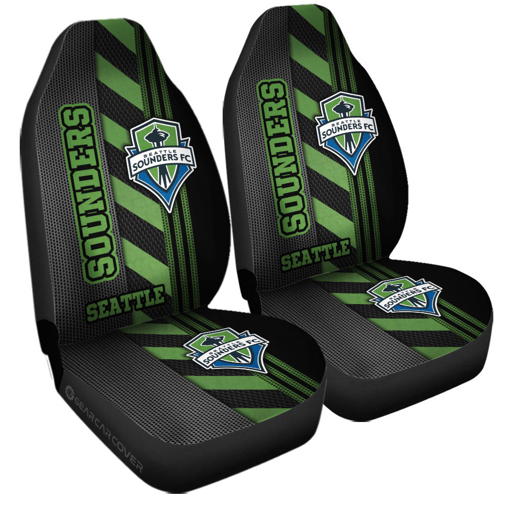 Seattle Sounders FC Car Seat Covers Custom Car Accessories - Gearcarcover - 3