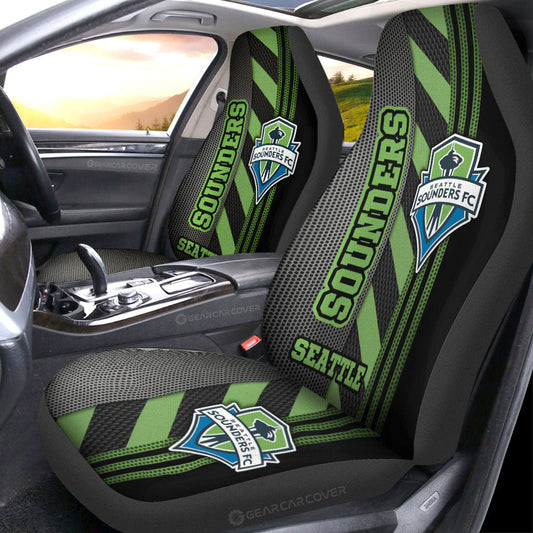 Seattle Sounders FC Car Seat Covers Custom Car Accessories - Gearcarcover - 1