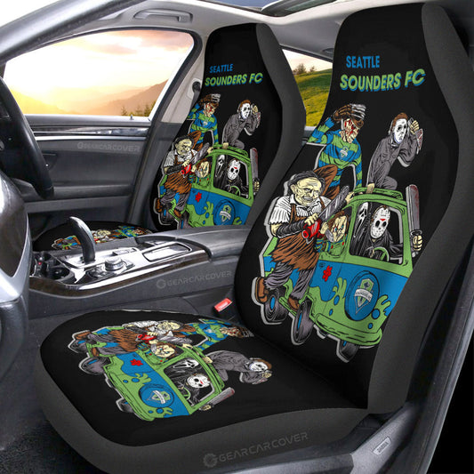 Seattle Sounders FC Car Seat Covers Custom Car Accessories - Gearcarcover - 1