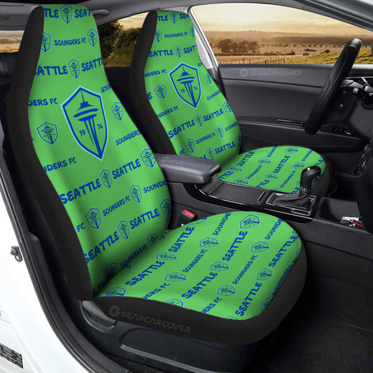 Seattle Sounders FC Car Seat Covers Sporty Team Collection - Gearcarcover - 2