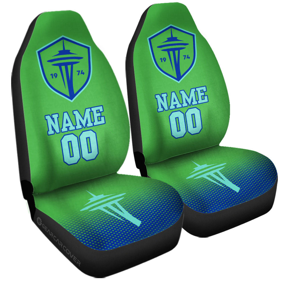 Seattle Sounders FC Car Seat Covers Sporty Team Collection - Gearcarcover - 3