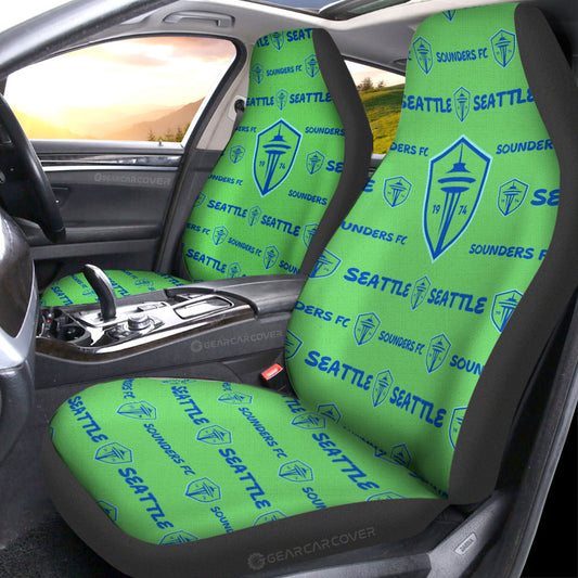 Seattle Sounders FC Car Seat Covers Sporty Team Collection - Gearcarcover - 1