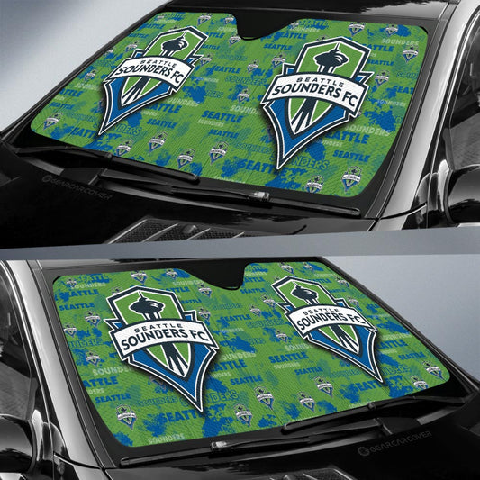 Seattle Sounders FC Car Sunshade Custom Car Accessories - Gearcarcover - 2