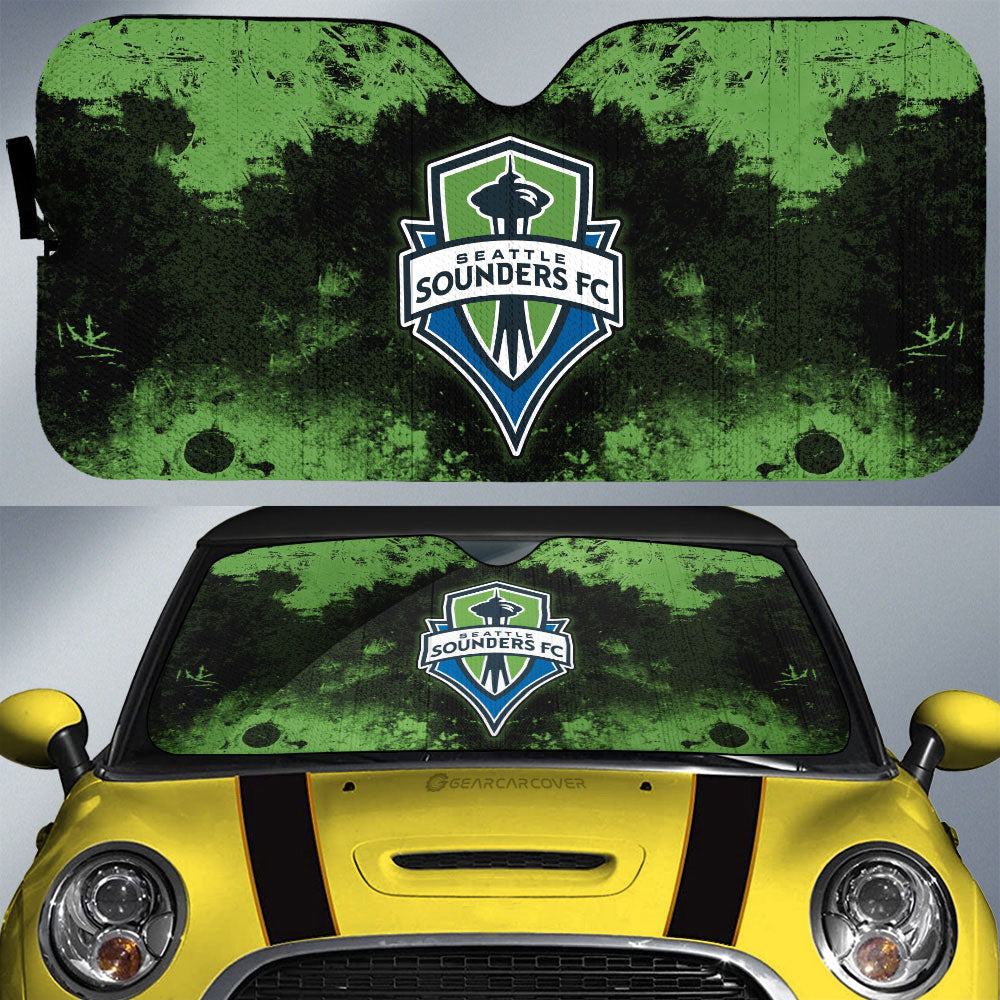 Seattle Sounders FC Car Sunshade Custom Car Accessories - Gearcarcover - 1