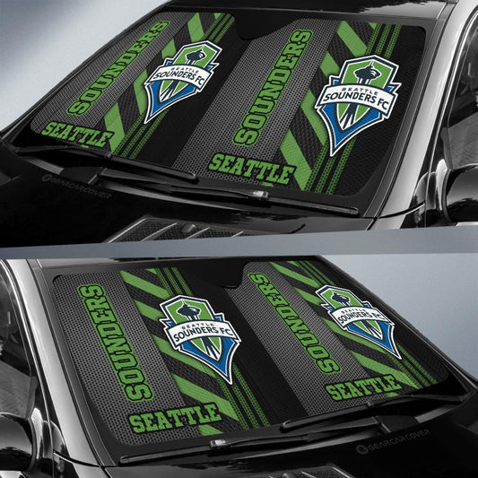 Seattle Sounders FC Car Sunshade Custom Car Accessories - Gearcarcover - 2
