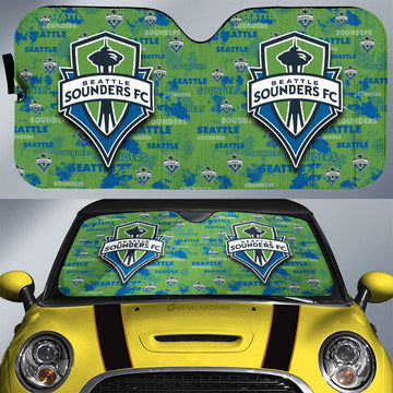 Seattle Sounders FC Car Sunshade Custom Car Accessories - Gearcarcover - 1