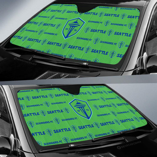 Seattle Sounders FC Car Sunshade Sporty Team Collection - Gearcarcover - 2