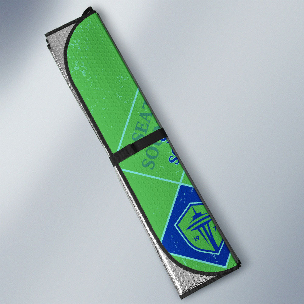 Seattle Sounders FC Car Sunshade Sporty Team Collection - Gearcarcover - 3